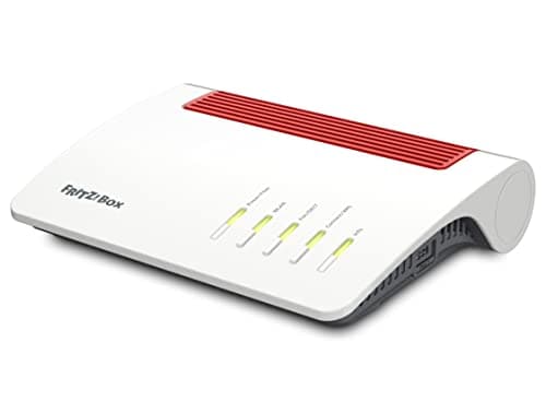 FRITZ!Box 5590 Fiber | Router für einen Glasfaseranschluss (Wi-Fi 6, bis 2.400 MBit/s (5 GHz) und 1.200 MBit/s (2,4 GHz), WLAN Mesh, DECT-Basis, 2,5-Gigabit-LAN-Port, geeignet für Deutschland) image
