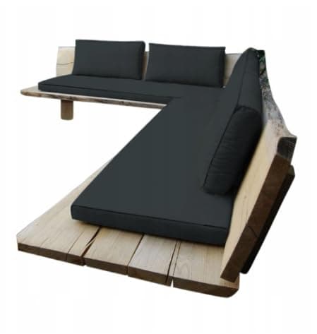PanPokrowiec Wasserabweisende Loungepolster für Palettenmöbel – Sitzauflagen mit robustem Oxford-Gewebe 500D, wetterfest und langlebig, ideal für Garten, Terrasse, Outdoor image