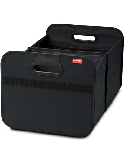 achilles Auto Kofferraum Organizer XL – Kofferraumtasche XL mit viel Stauraum – Geräumige & Pflegeleichte Faltbox – Auto Zubehör Innenraum Organizer – Stabiler Boden & Tragegriff – Schwarz image
