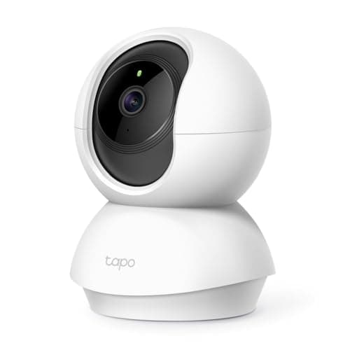 Tapo TP-Link C200 360°-WLAN-Überwachungskamera für den Innenbereich, FHD 1080P, Nachtsicht, Bewegungserkennung, Zwei-Wege-Audio, kompatibel mit Alexa und Google Assistant, für Babys/Haustiere image