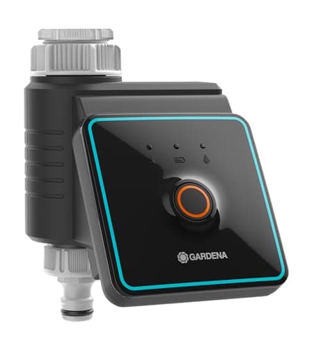 Gardena Bewässerungssteuerung mit Bluetooth® App: Automatische Bewässerung für Garten und Balkon, via App konfigurierbar, Bewässerungszyklen in 3 Zeitplänen, 10 m Reichweite (01889-20) image