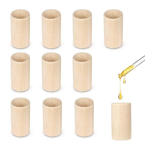 10 Stück Diffuser Holz, Holzdiffusor für Ätherische Öle image