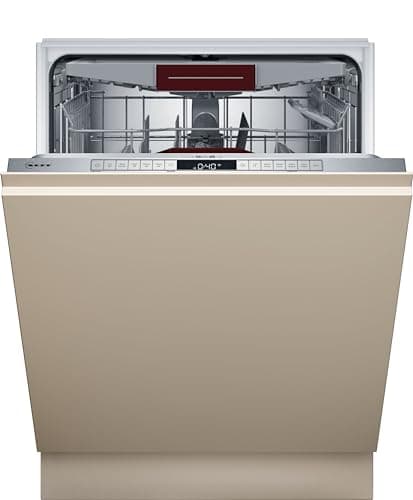 NEFF S157YCX03E, N 70, Smarter Geschirrspüler Vollintegriert, 60 cm, Besteckschublade, Made in Germany, Zeolith-Trocknung, besonders leise Spülmaschine, höhenverstellbarer Oberkorb, starker Sprühdruck image