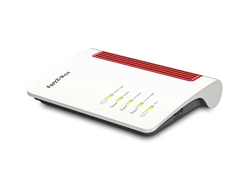 FRITZ!Box 5530 Fiber | Router für einen Glasfaseranschluss (Glasfasermodem mit 2x2 Wi-Fi 6 (WLAN AX), bis zu 3 GBit/s, 2.5-Gigabit-LAN-Port, geeignet für Deutschland) image