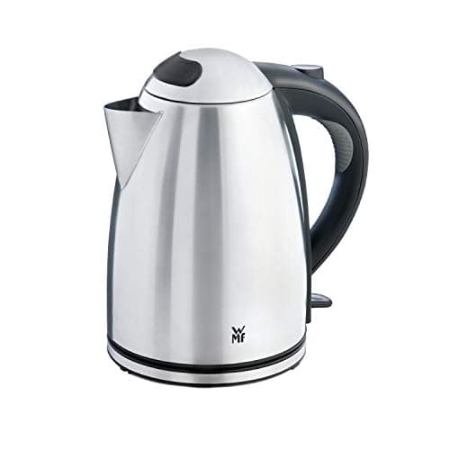 WMF Stelio Wasserkocher Edelstahl 1,7l, elektrischer Wasserkocher mit Kalkfilter, 2400 W, Wasserstandanzeige beleuchtet, edelstahl matt image