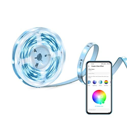 Tapo LED Strip 5M, Wifi LED Streifen, 16 Mio. Farben, dimmbar, APP Steuerung, schneidbar, kompatibel mit Amazon Alexa, Hey Google, kein Hub notwendig, energiesparend (Tapo L900-5) image