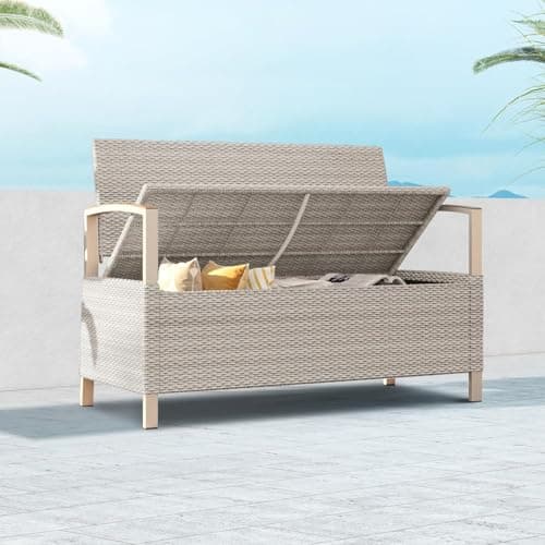 Grand patio Gartenbank mit Stauraum 270 Liter image