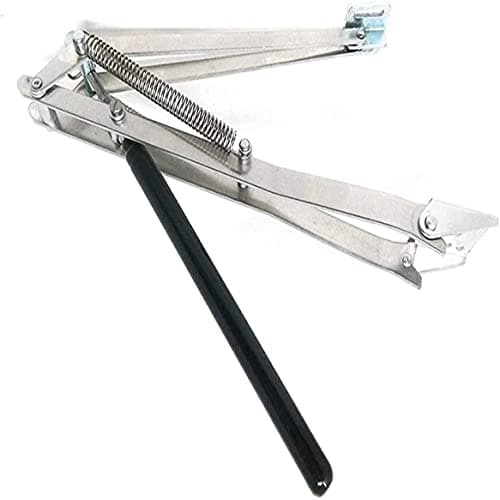 Leafy Creations. Gewächshaus-Fensteröffner Automatisch. Zubehör für Frühbeete und Gewächshausfenster. Doppelfeder Hubkraft 15kg. Automatischer Fensteröffner für Gewächshäuser. (Silber) image
