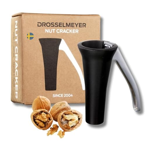 Design Nussknacker Effektiv auf alle Größen von Nüssen mit minimalem Aufwand - Heavy Duty Walnussknacker - Sehr stark und robust - Entworfen und hergestellt in Schweden image