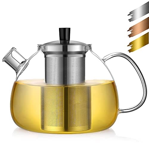 ecooe Teekanne aus Glas mit Teesieb 1500 ml image