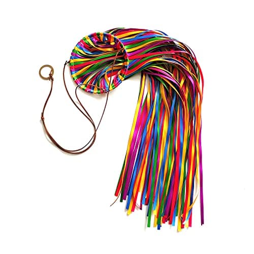 EONBES Windsack-Streamer aus Satinband, Außendekoration für Ihre Terrasse, Garten, Hof, Anlegestelle und Camper, 104 cm, WS41-01 image