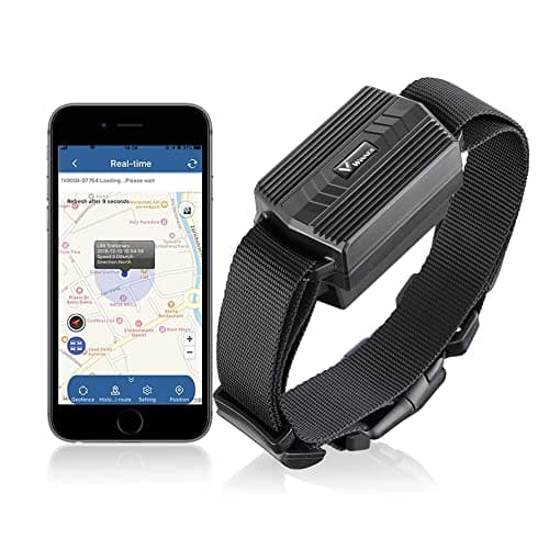 TKMARS GPS Tracker Halsband Hunde für Jagdhunde Kuh Schafe 3000mAh IP66 Wasserdichter Farm Pet Tracker Großes Tierhalsband mit kostenloser APP ohne Abonnement image
