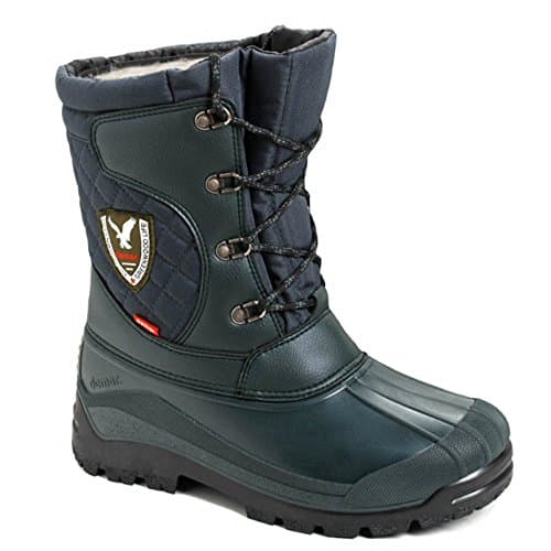 demar. Thermostiefel Jagdstiefel mit Wolle gefüttert Logan, Grün, 43 EU image