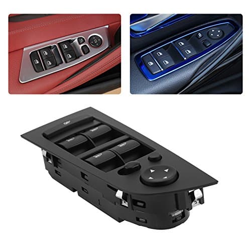 Fensterheber Schalter, Hauptschalter für elektrische Fensterheber für Autofenster, Schalter mit Fernbedienung für E90 318i 320i 61319217332 image