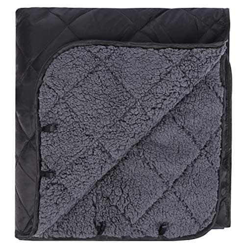 REDCAMP wasserdichte Camping Decke mit Sherpa-Futter, Thermo Groß Stadiondecke image